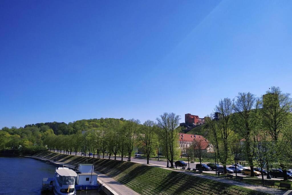 9Th Floor Amazing View Central Studio Apartment Вильнюс Экстерьер фото