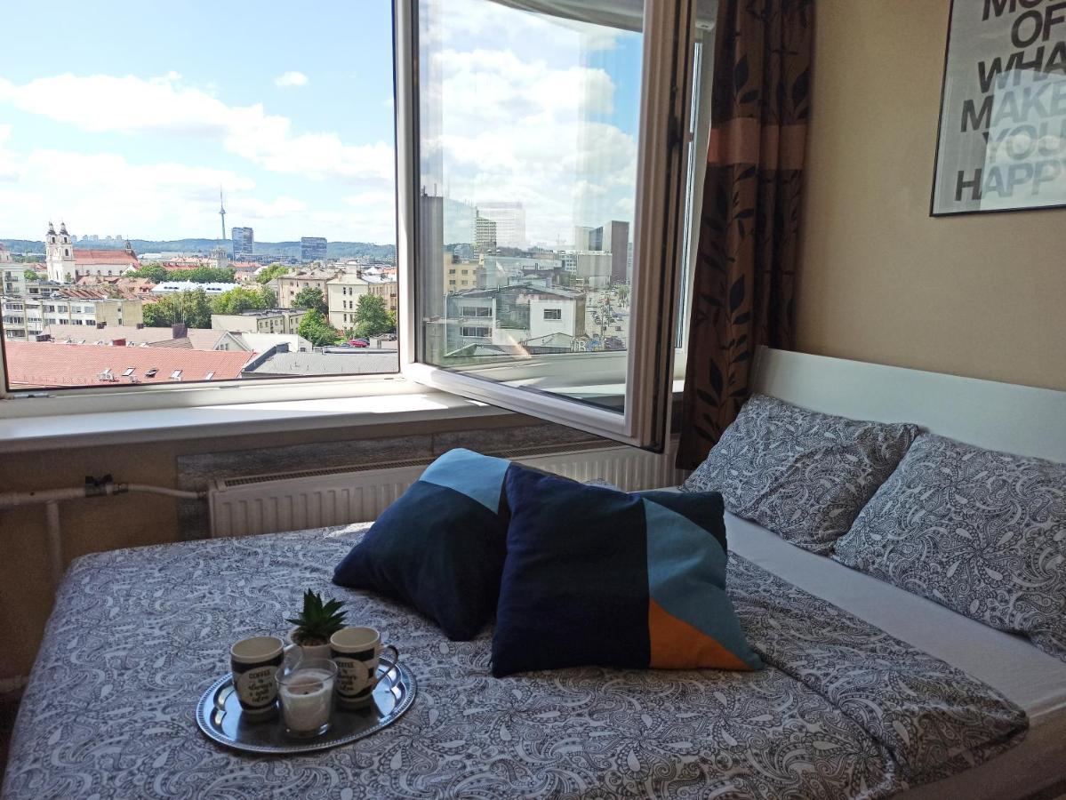 9Th Floor Amazing View Central Studio Apartment Вильнюс Экстерьер фото